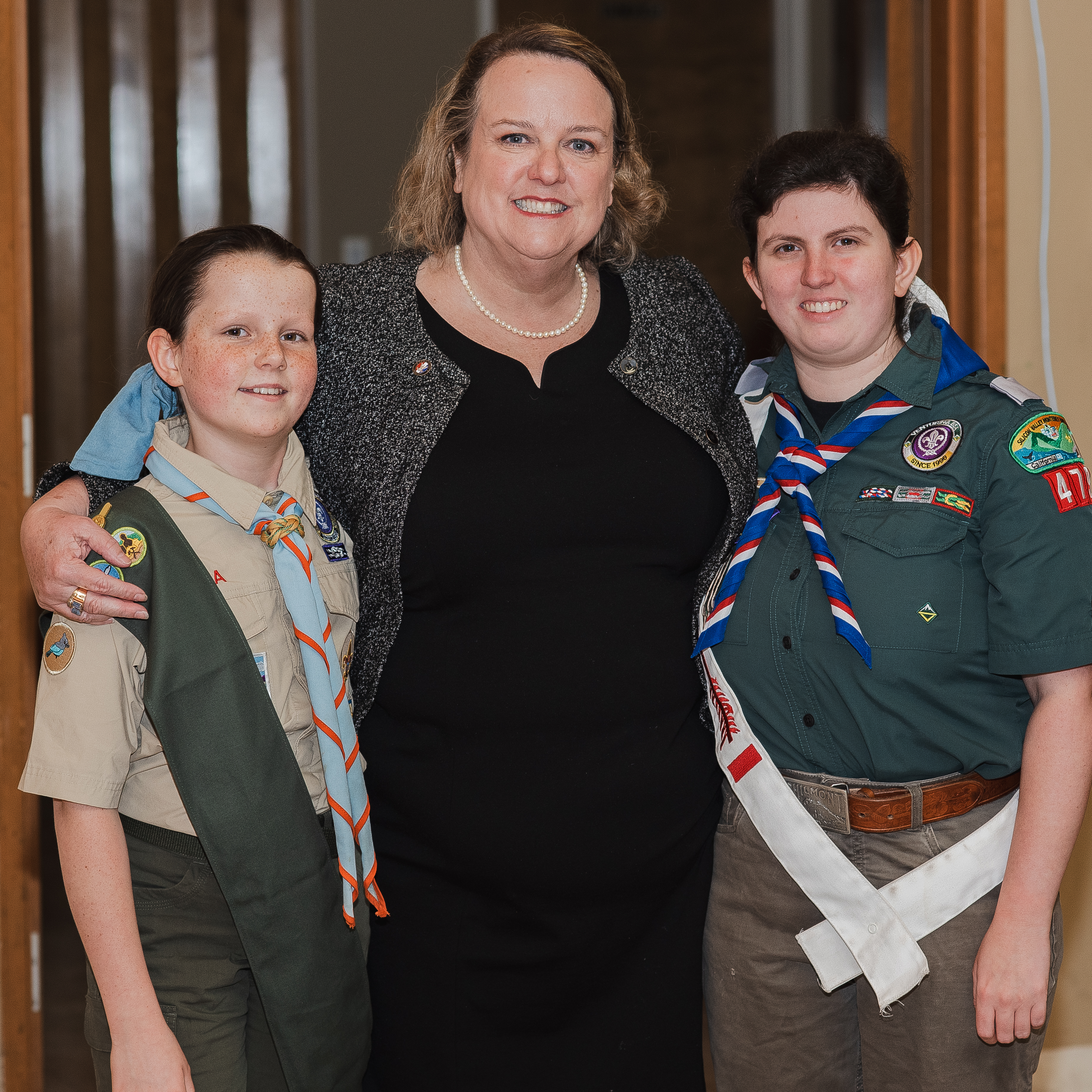 Flora, Ellie, and Olivia
