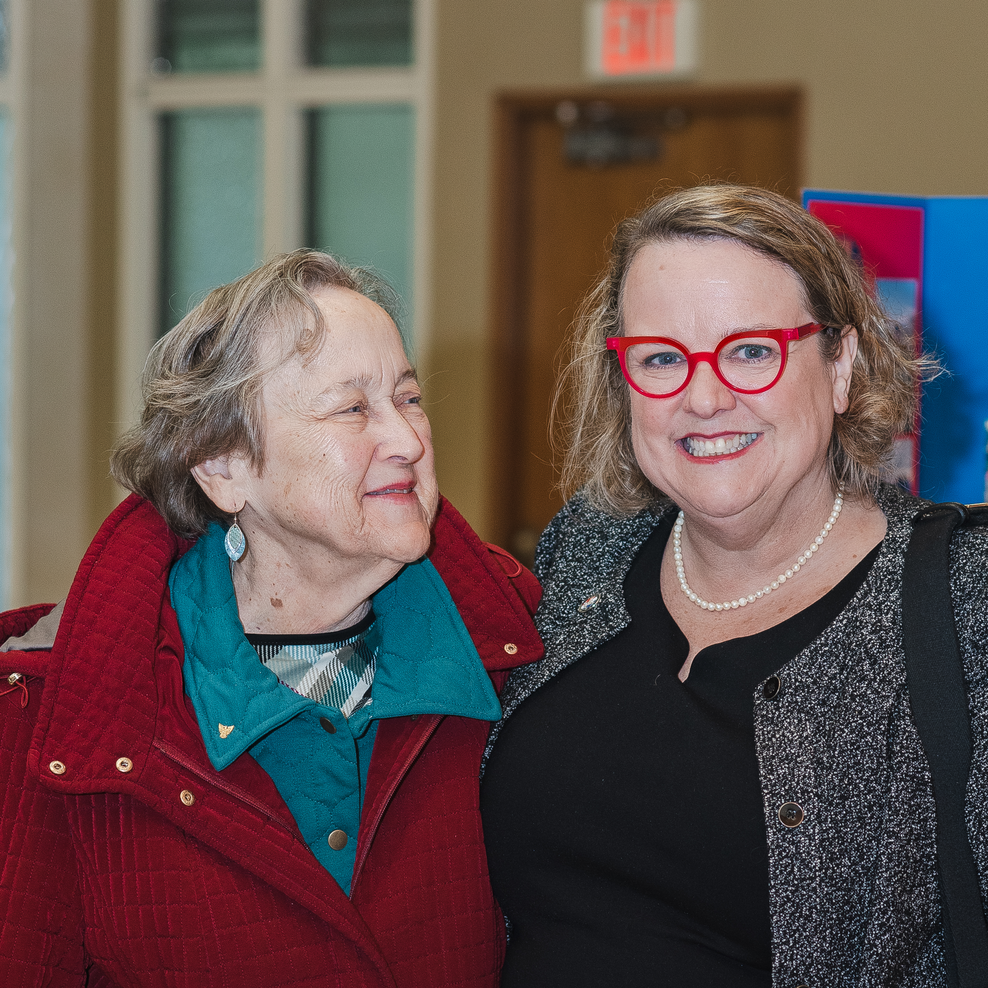 Diane Garcia and Flora · Mark's Eagle Court of Honor · December 2024