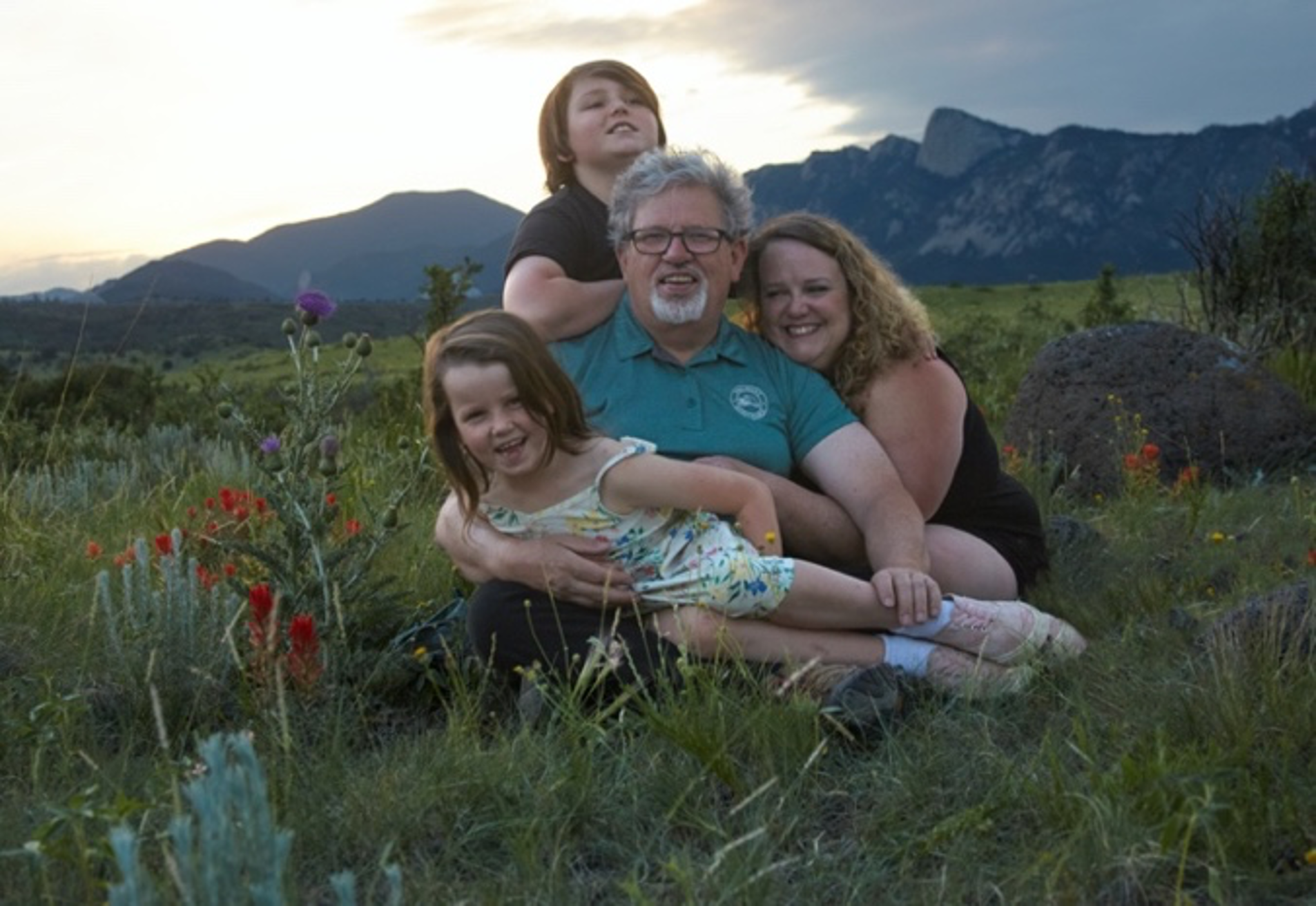 Family group · wildflowers · Tooth of Time · July 2021