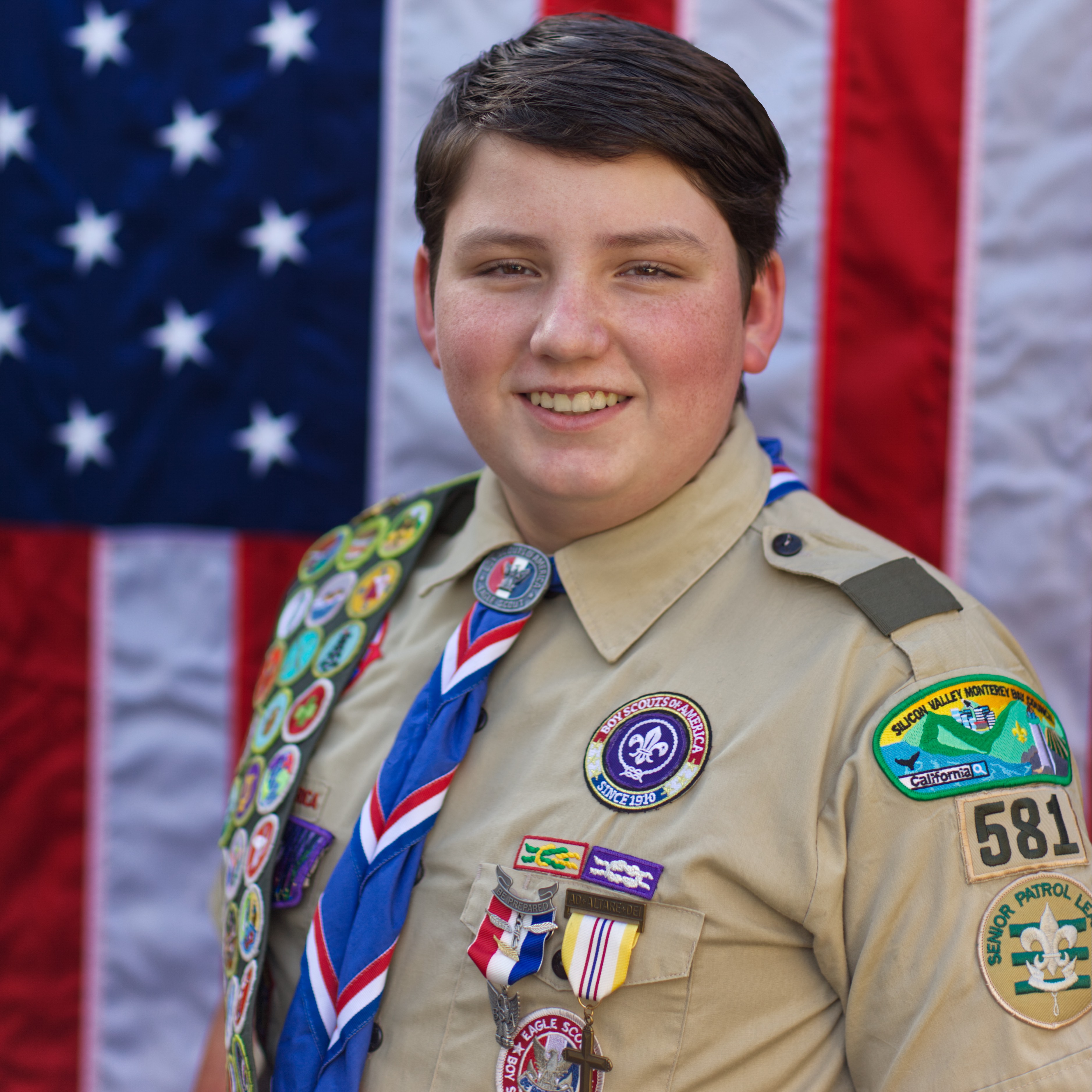 Mark Jennings, Eagle Scout