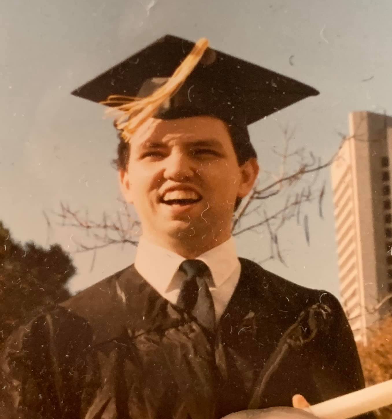 Bill Jennings · Georgia Tech graduation · 1985 · centennial year