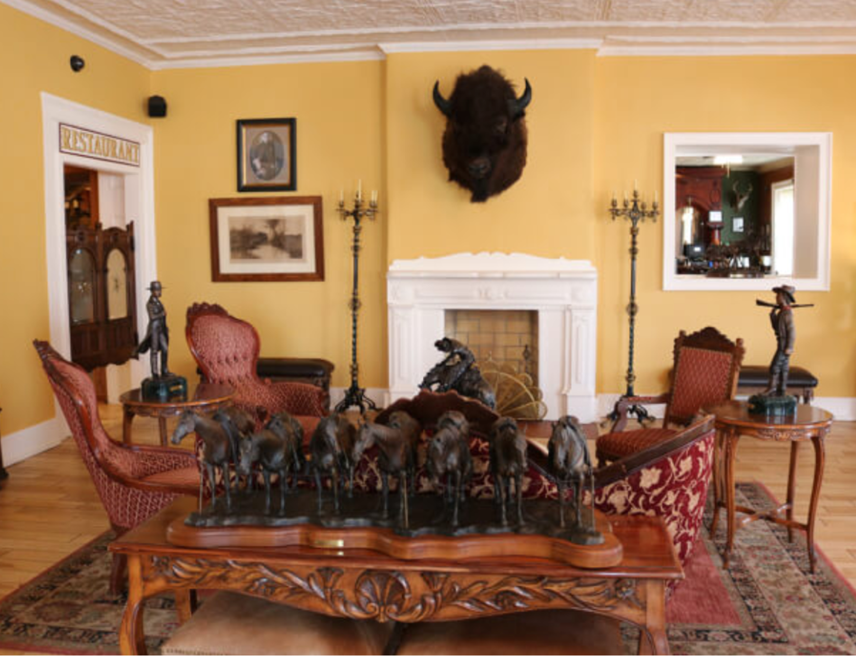 St. James Hotel · lobby · Cimarron